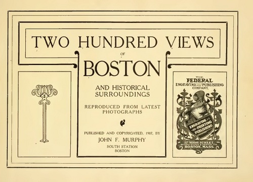 Product picture 200 Views of Boston - 1907 Book of Vintage photos of Boston